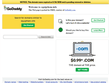 Tablet Screenshot of equipthem.info